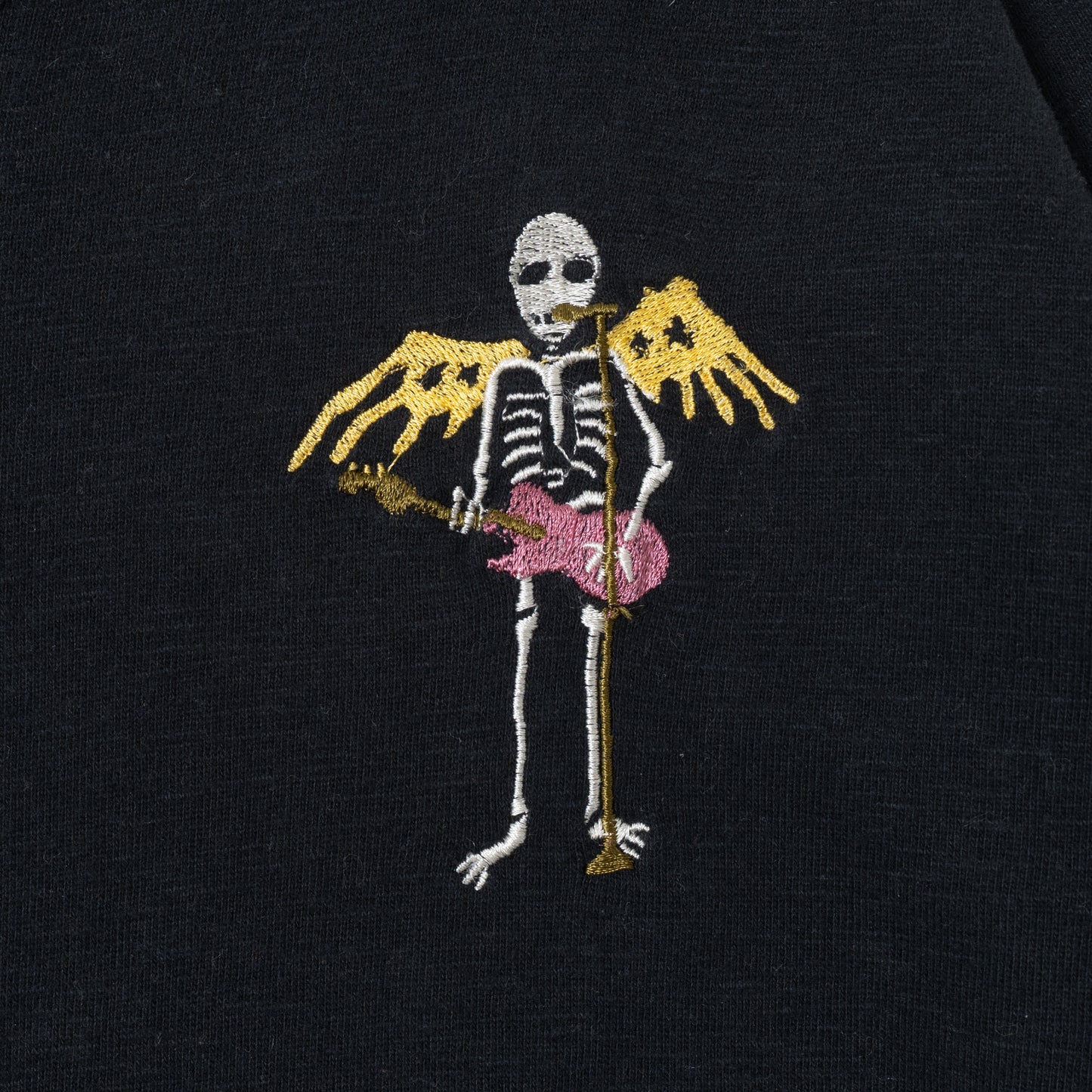 PPFM Skull Angel Velour Line Sweatshirt