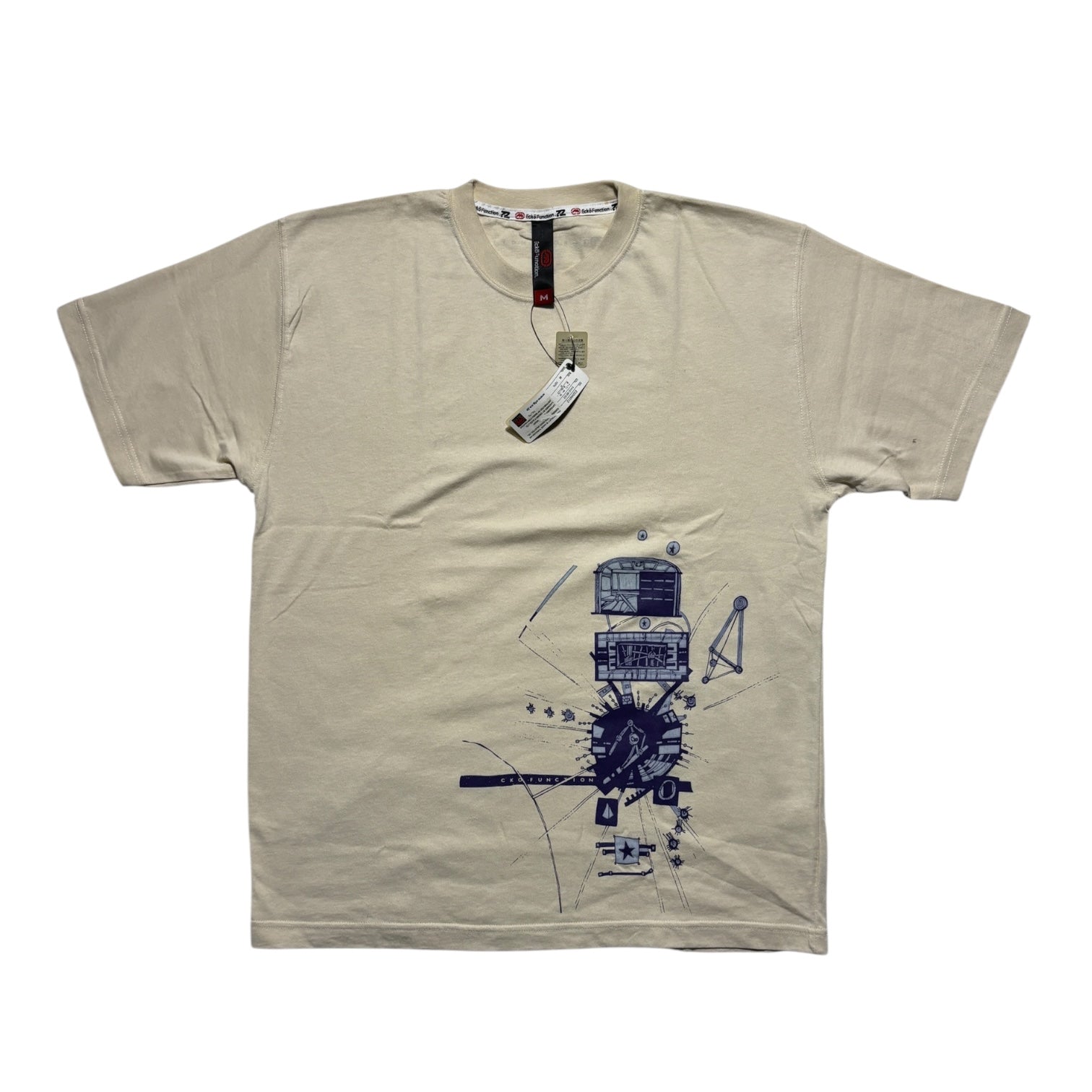 00s Ecko dead stock tee beige