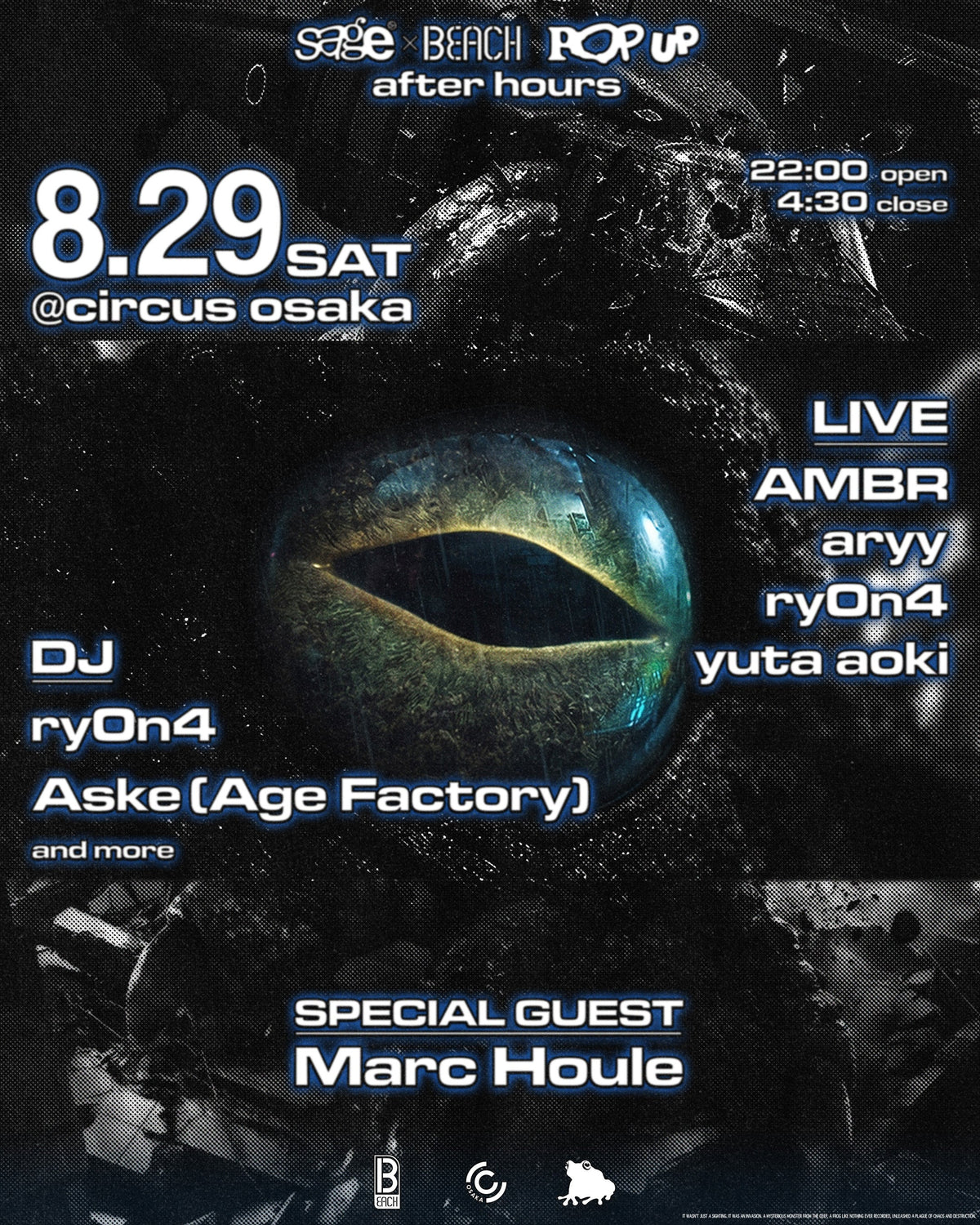 13each×sage POP-UP after hours
