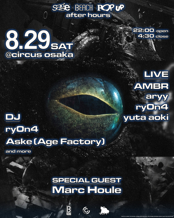 13each×sage POP-UP after hours
