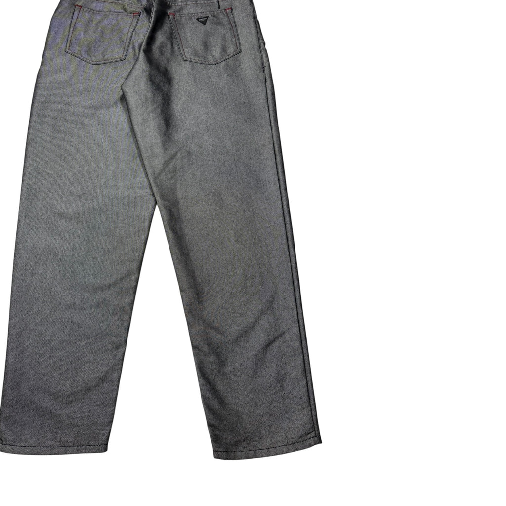 90s Guess silver denim