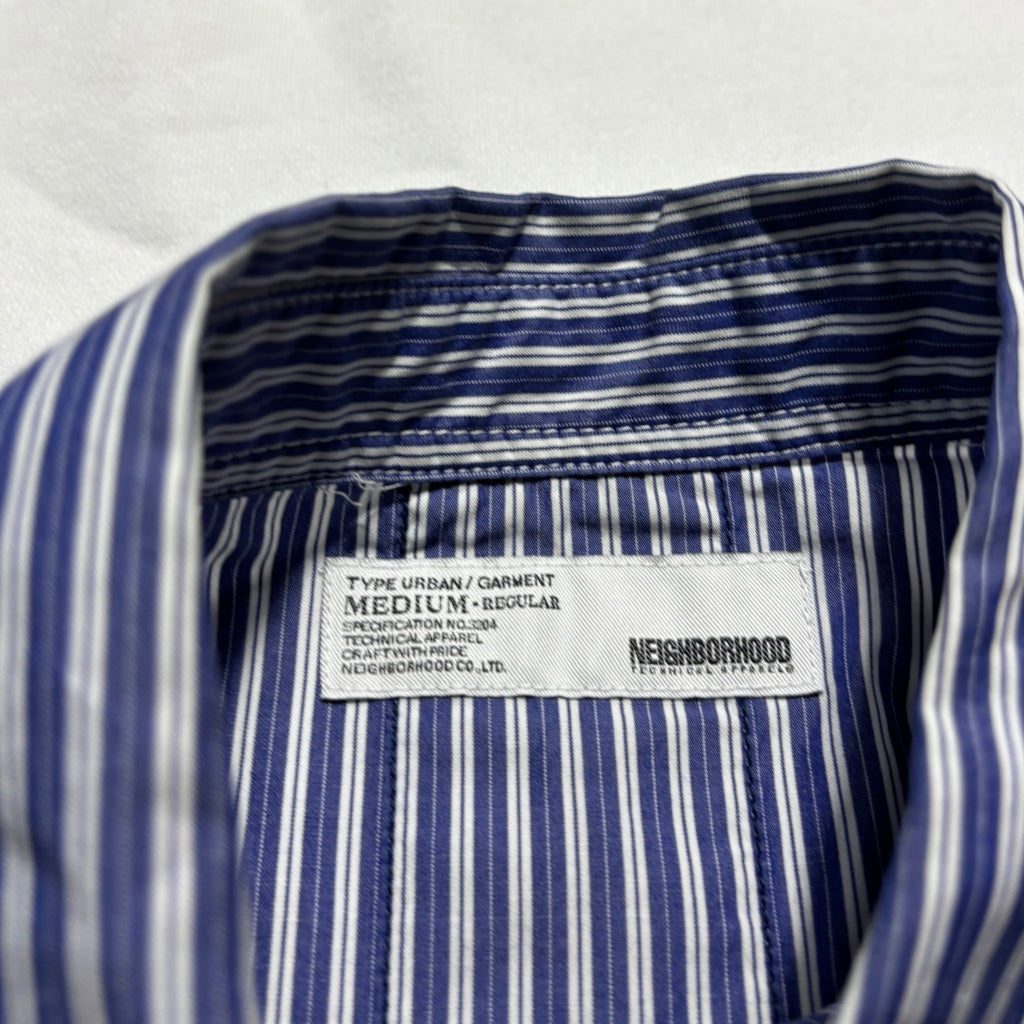 00s NEIGHBORHOOD technical stripe shirts