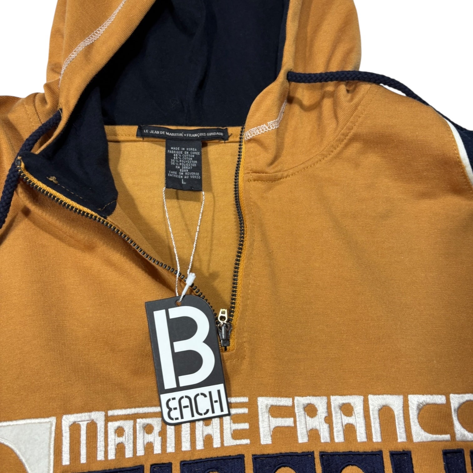 90s MFG Over hoodie marithe francois girbaud