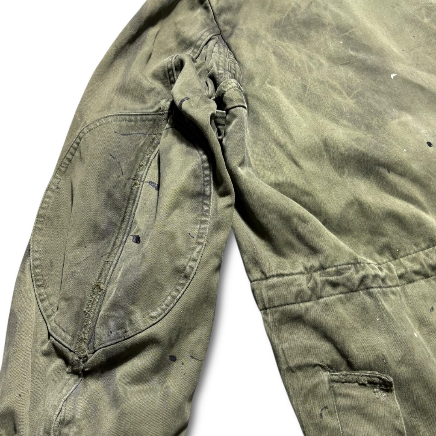 [13each remake]Vintage Military Heavey Coat Damaged