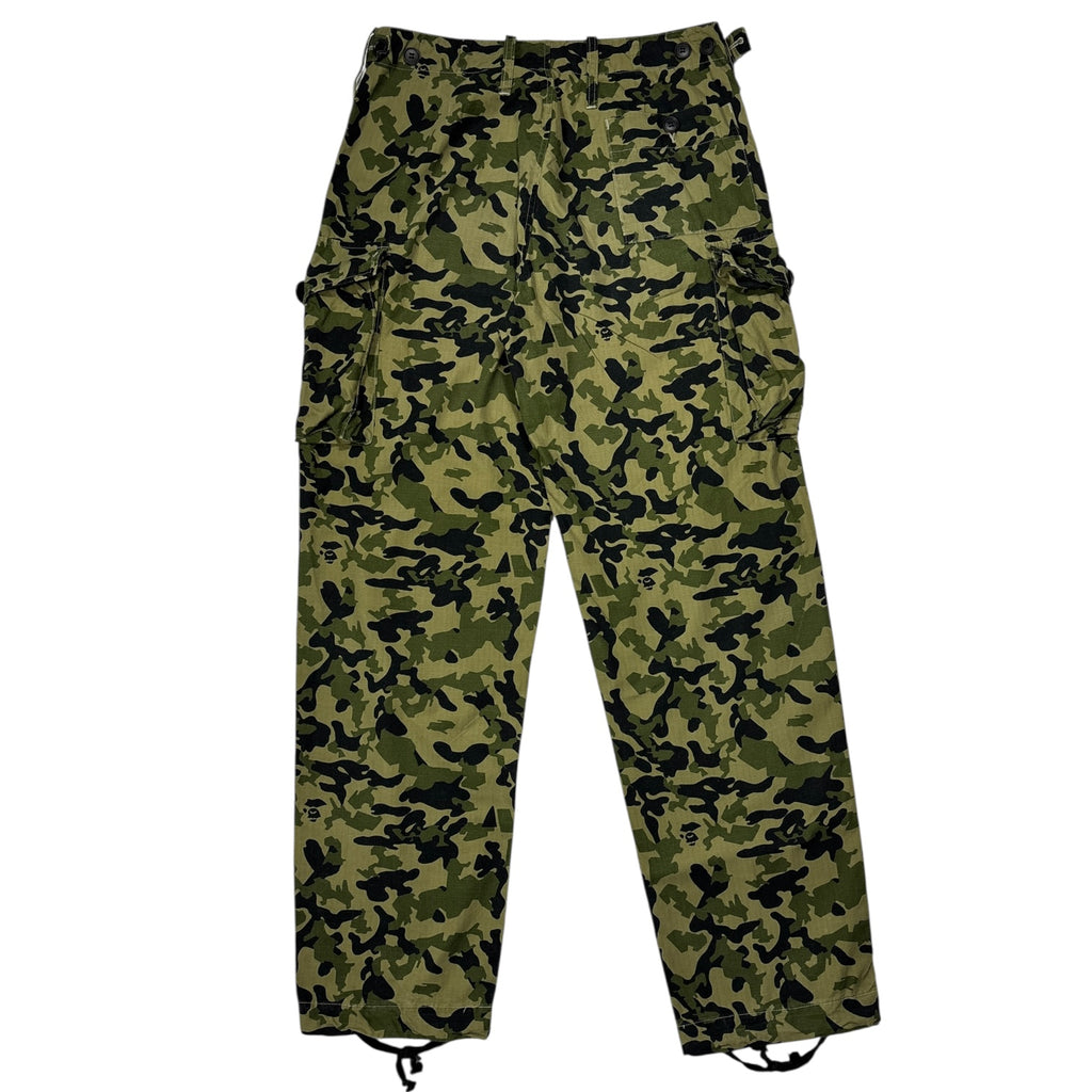 00s Bape head camo cargo