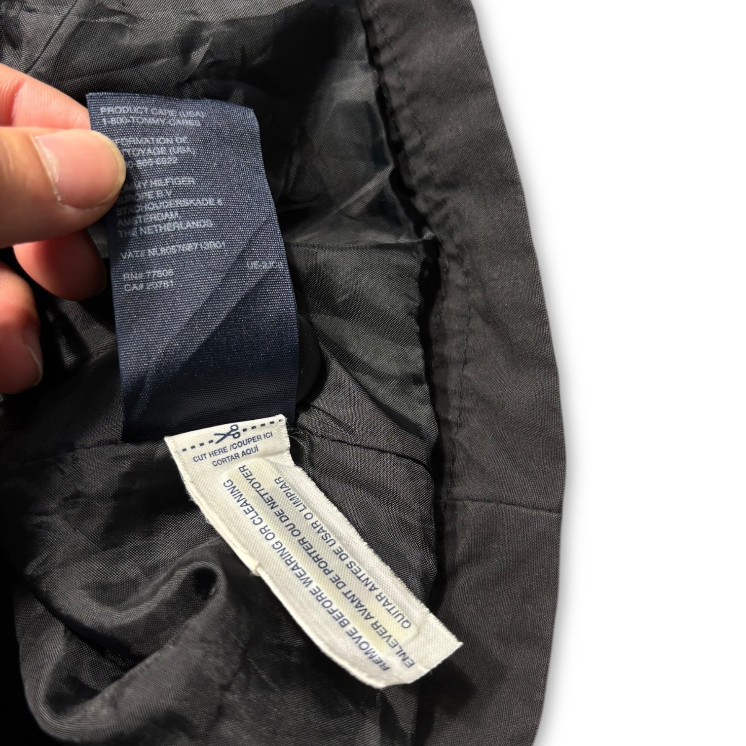 00s Tommy Gimmick Hooded Coat