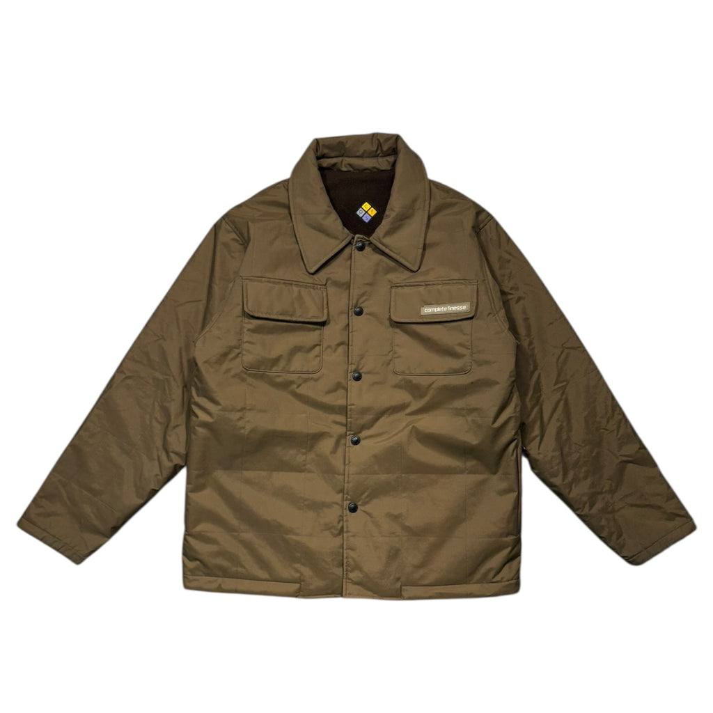 Complete Finess Brown Puffer Jacket