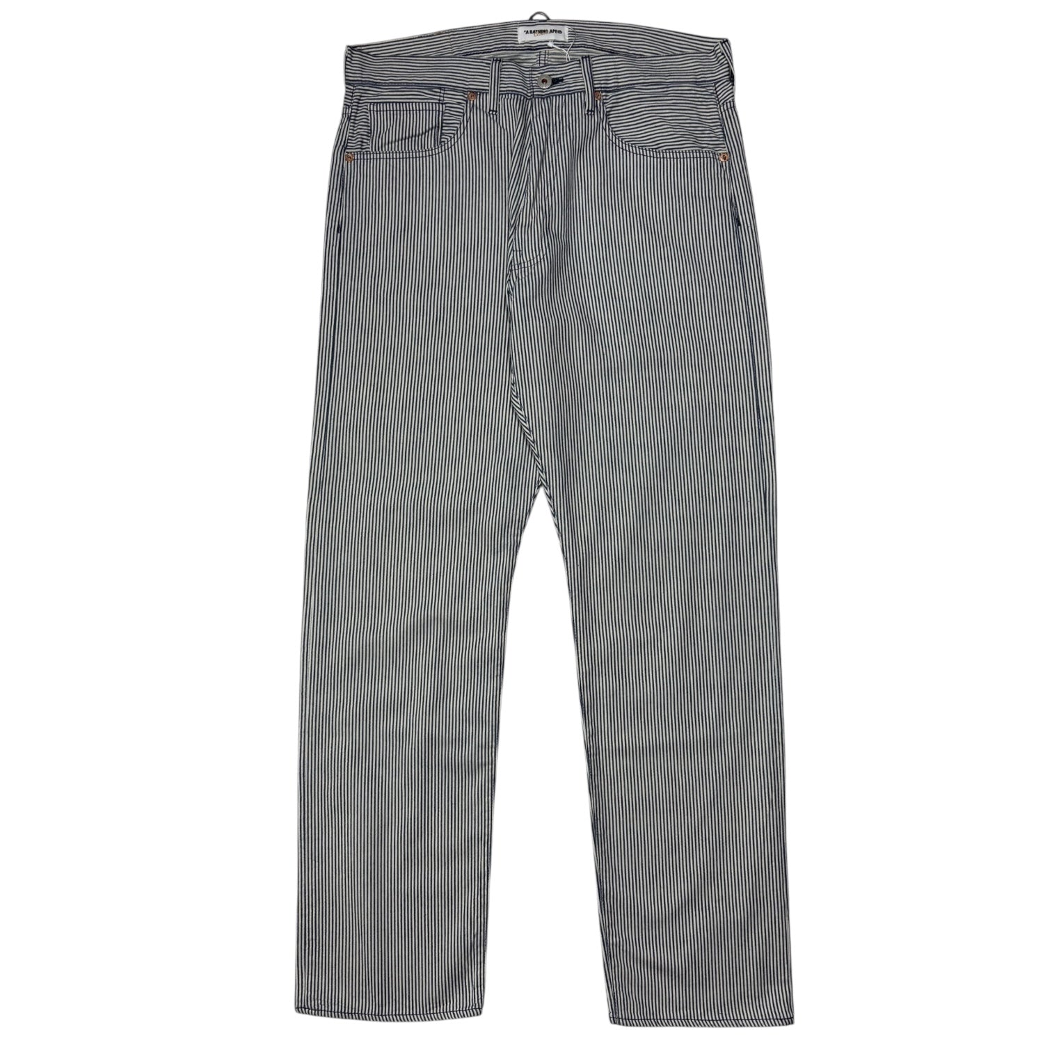 00s Bape STA  stripe Denim pants