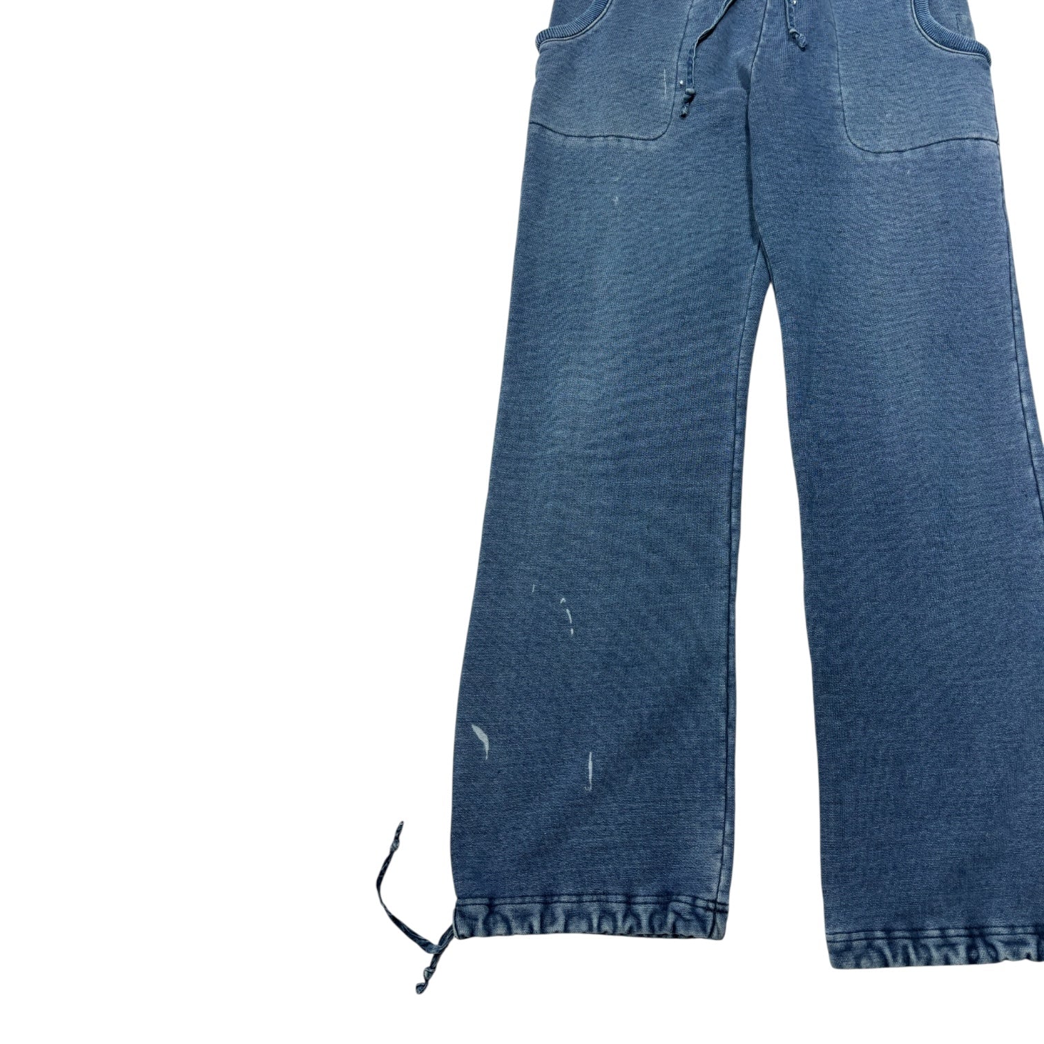 00s Sweat denim easy pants