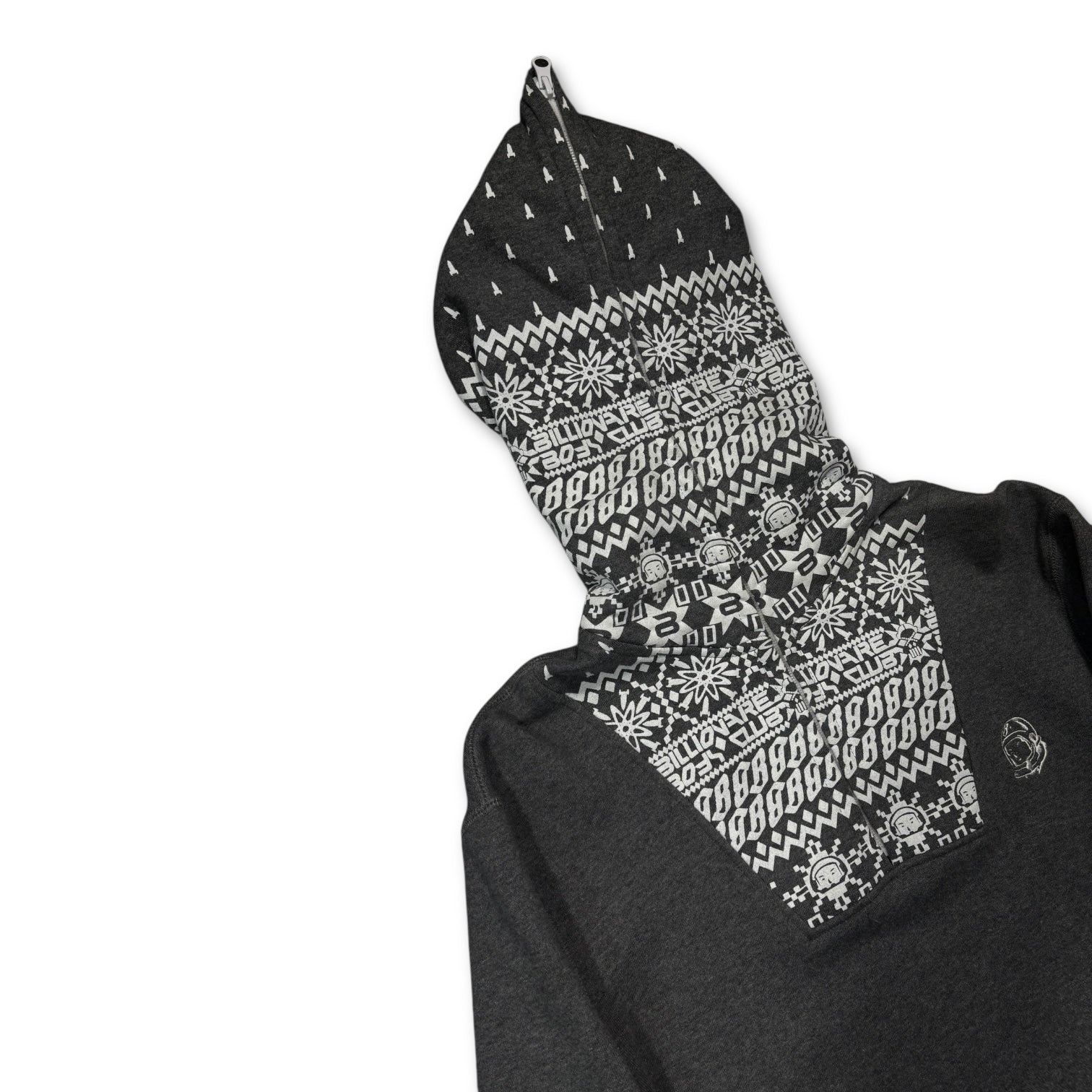 BBC Full Zip Hoodie Grey