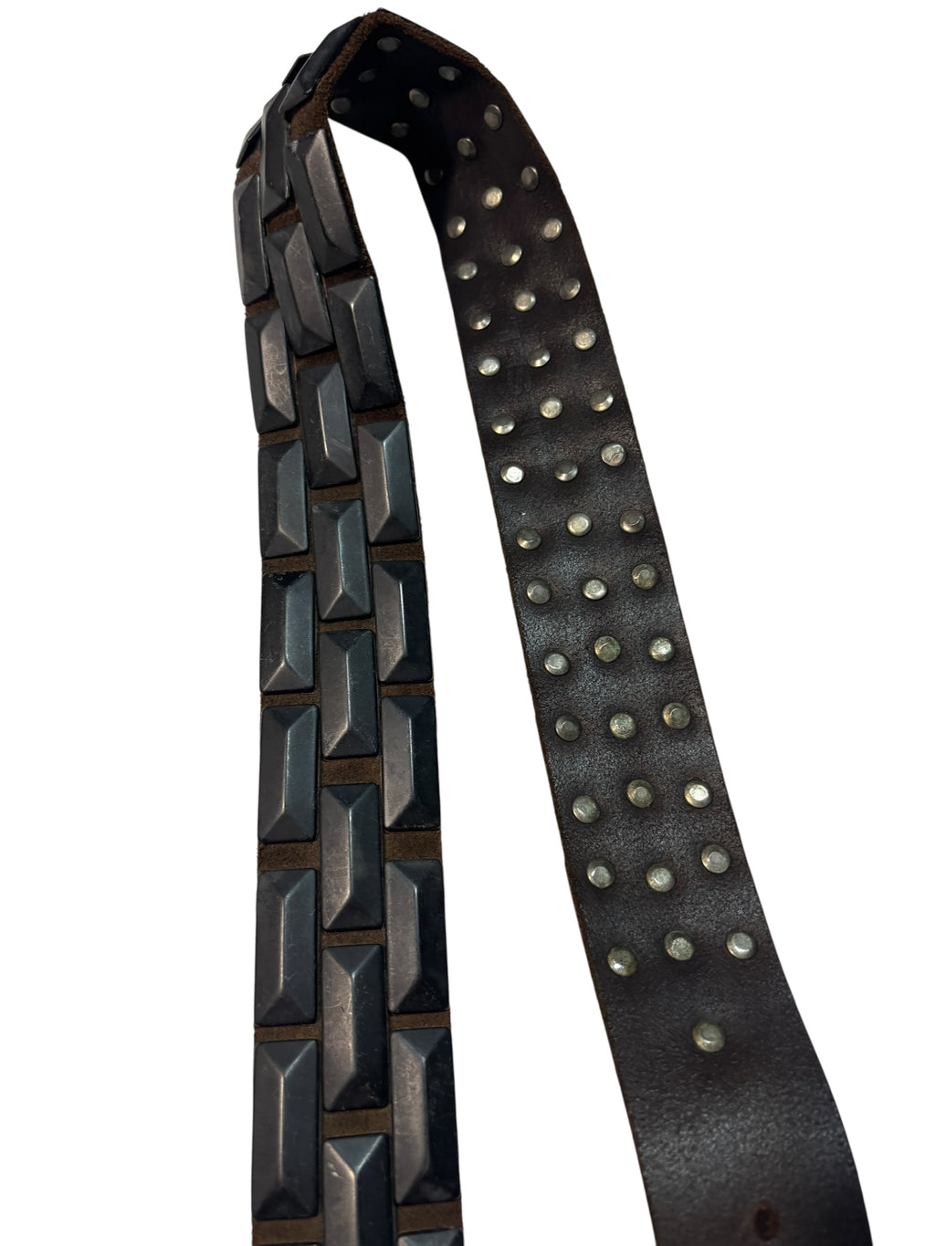 00s Diesel Metal Leather Belt