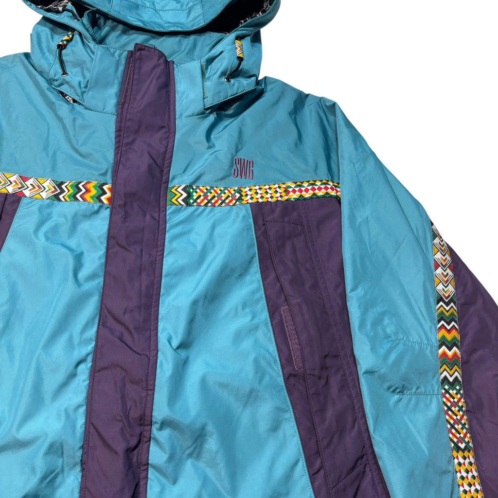 00s Swagger Nylon Beach Tech Jacket