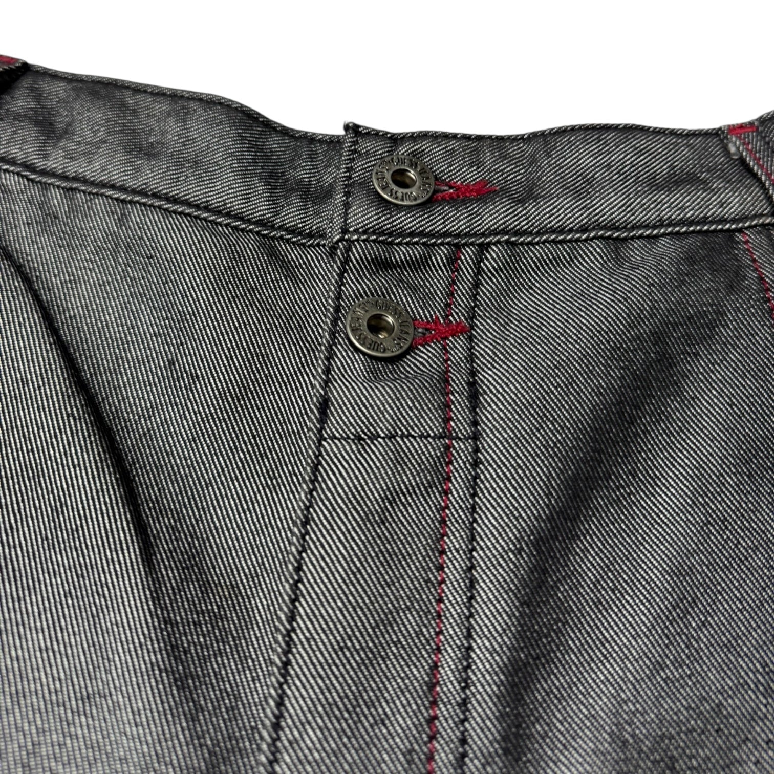 90s Guess silver denim