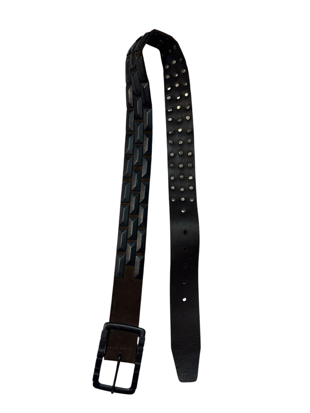 00s Diesel Metal Leather Belt