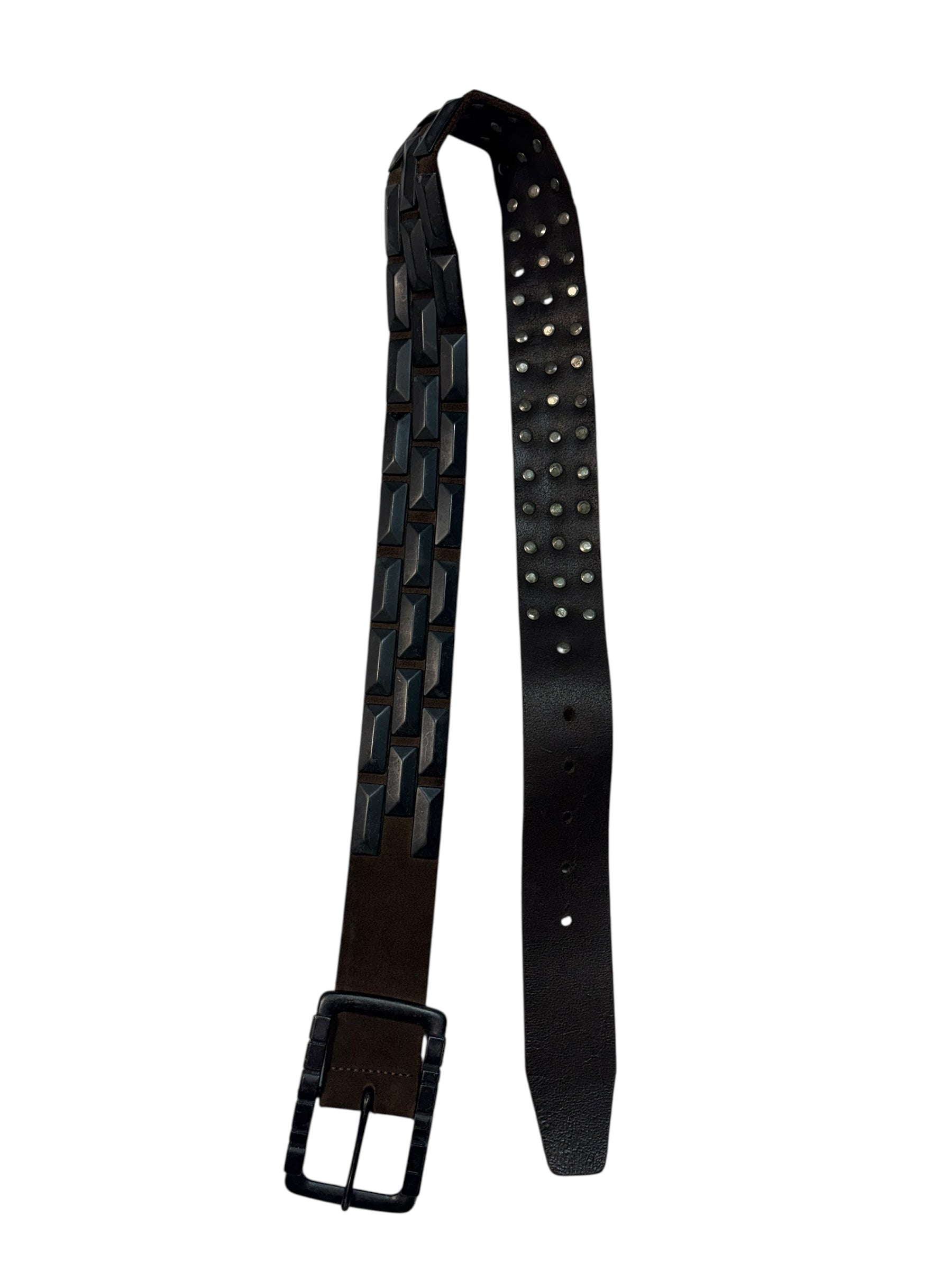 00s Diesel Metal Leather Belt