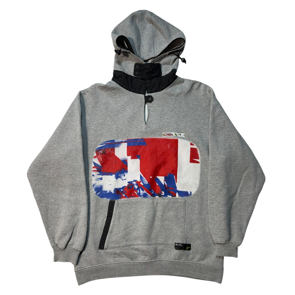 00s Swagger Tech Draw Code Heavy Hoodie