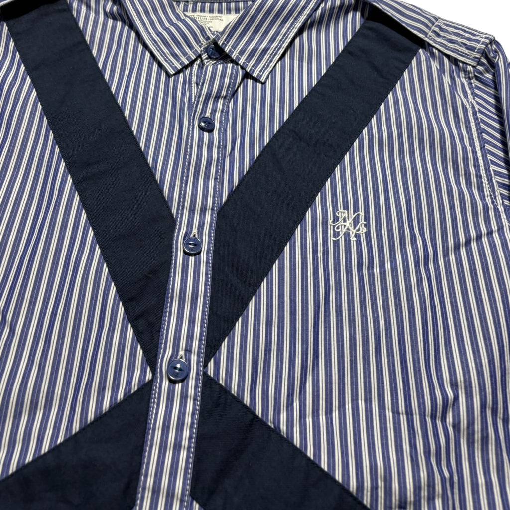 00s NEIGHBORHOOD technical stripe shirts