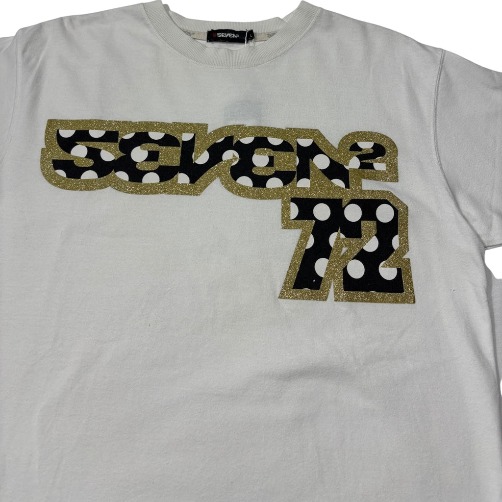 00s seven 2 lame Gold TEE