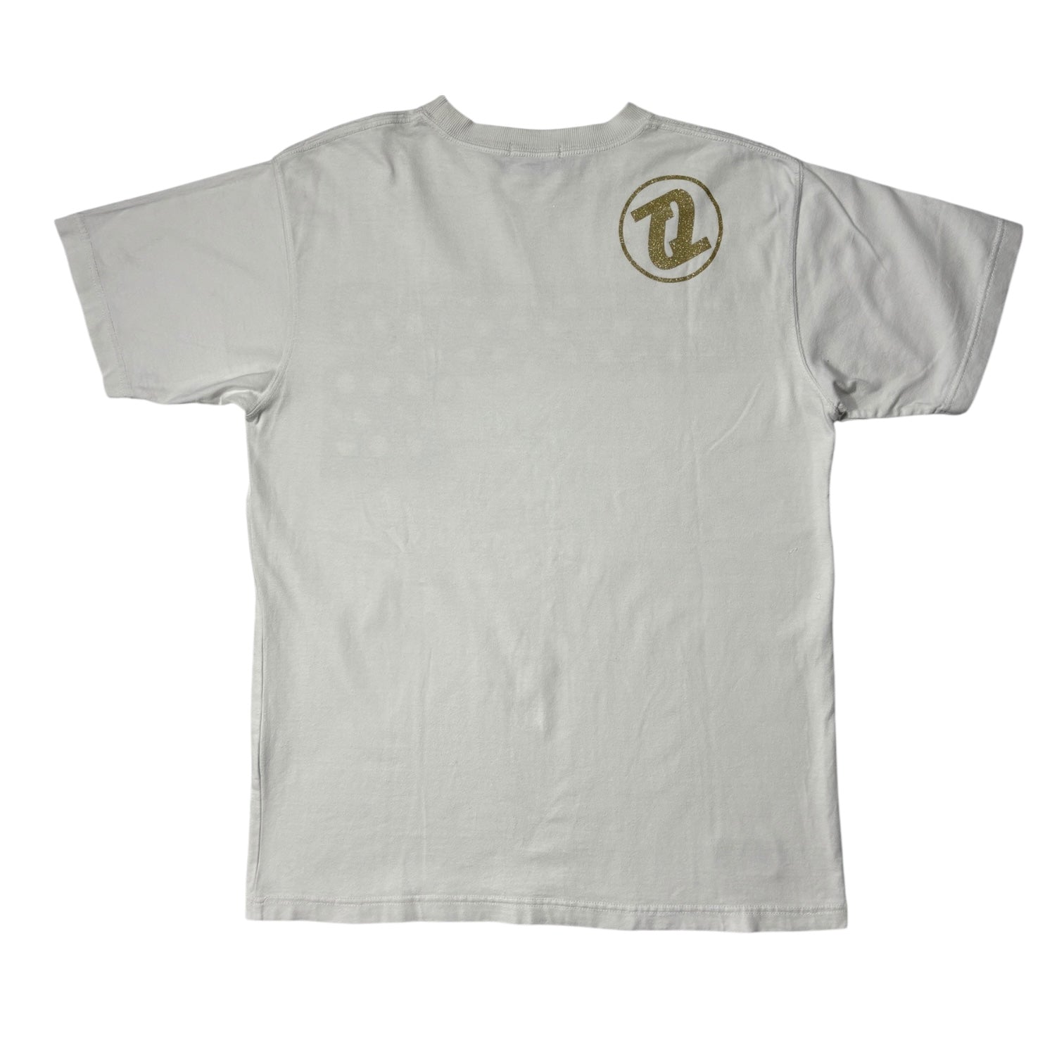 00s seven 2 lame Gold TEE