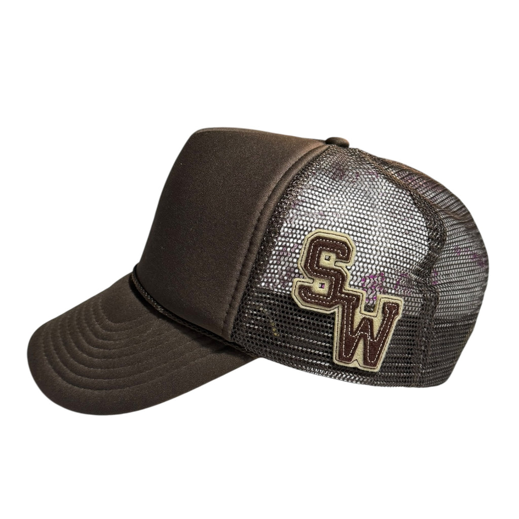 00s Swagger Logo Mesh Trucker Cap