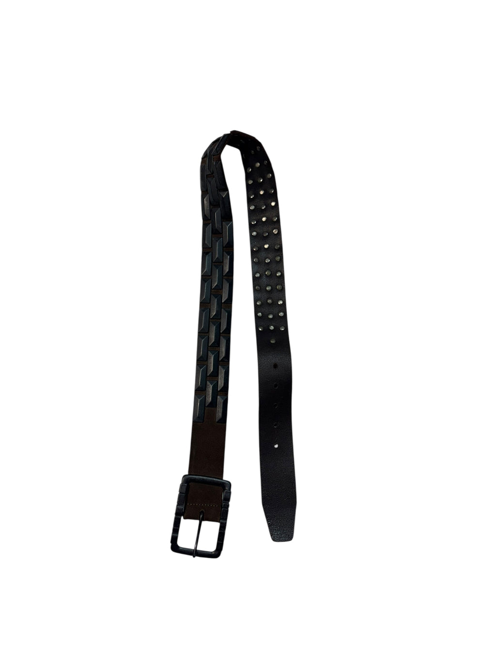 00s Diesel Metal Leather Belt