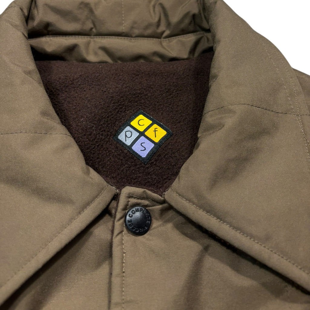 Complete Finess Brown Puffer Jacket