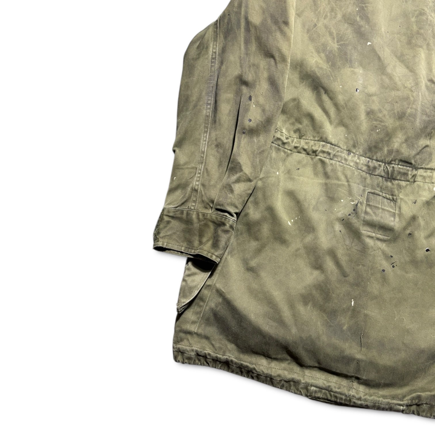 [13each remake]Vintage Military Heavey Coat Damaged