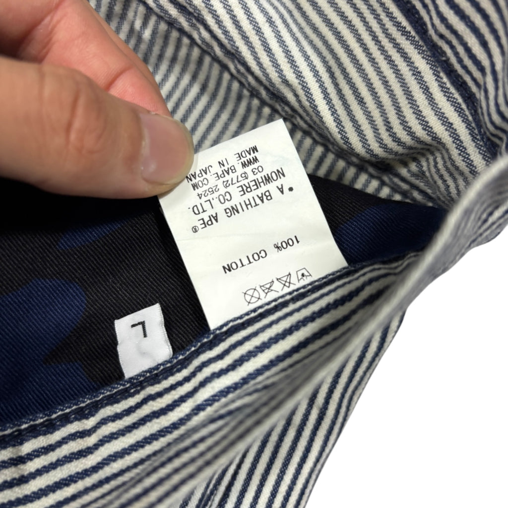 00s Bape STA  stripe Denim pants