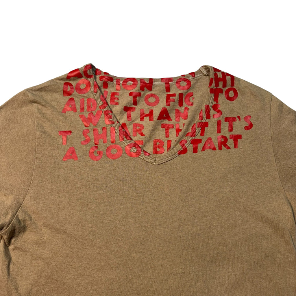 00s Martin Margiela AIDS Tee