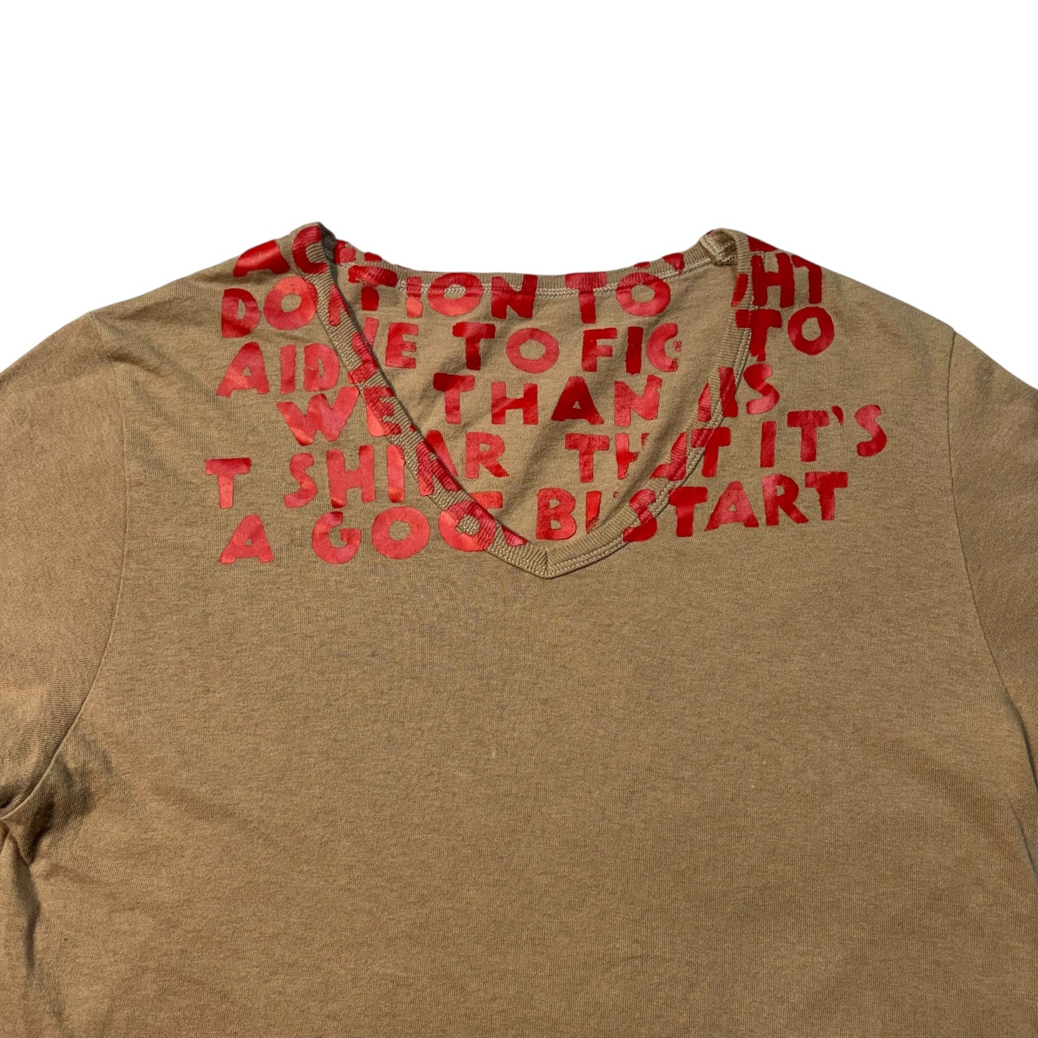 00s Martin Margiela AIDS Tee