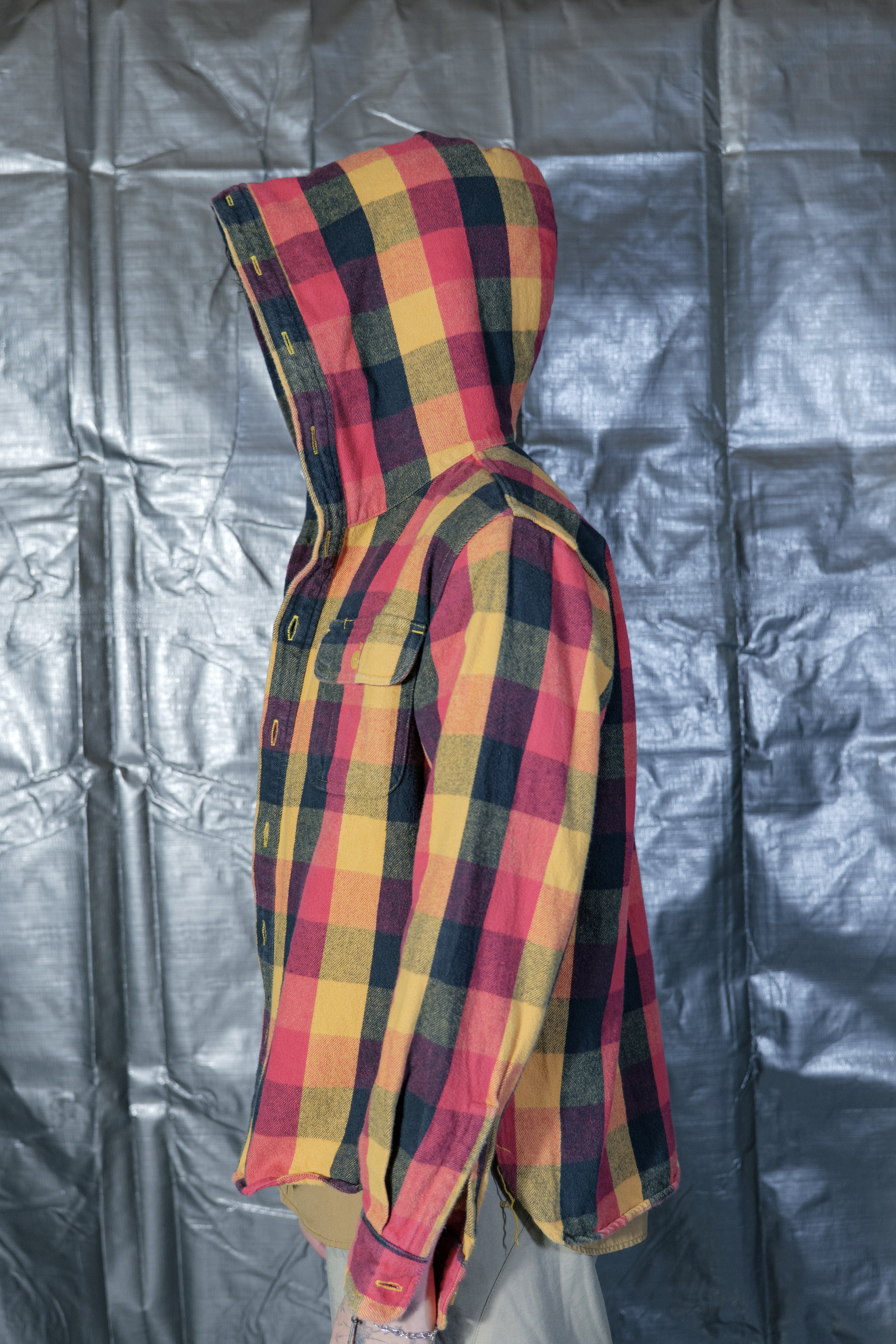 00s Bape Full Button Plaid Shirts