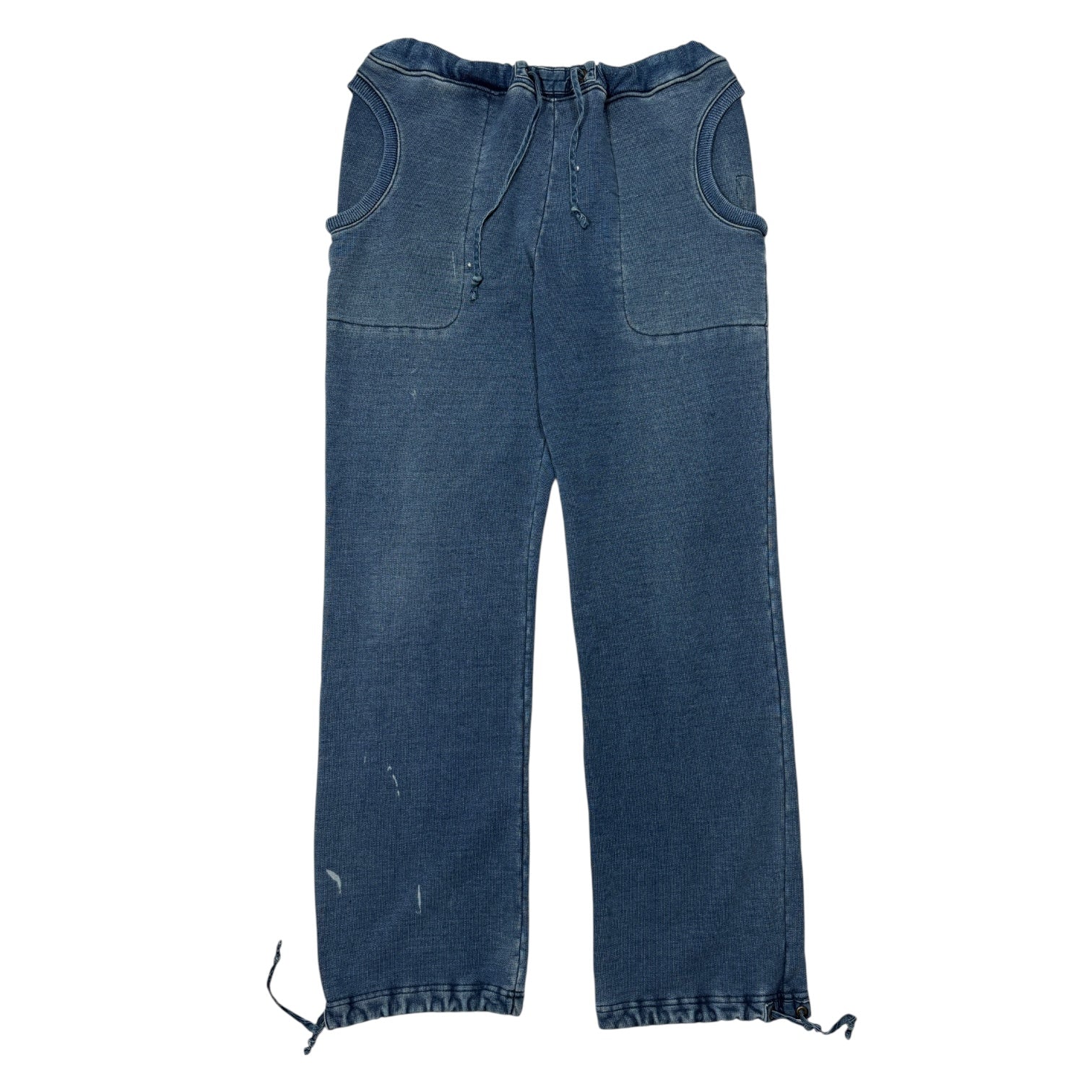 00s Sweat denim easy pants