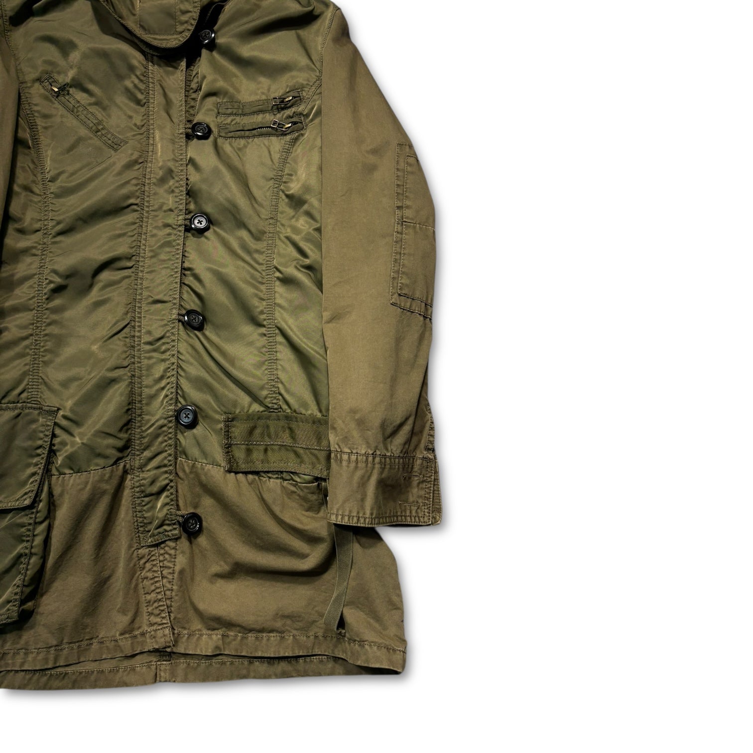 00s Avirex Gimmick Hooded Coat