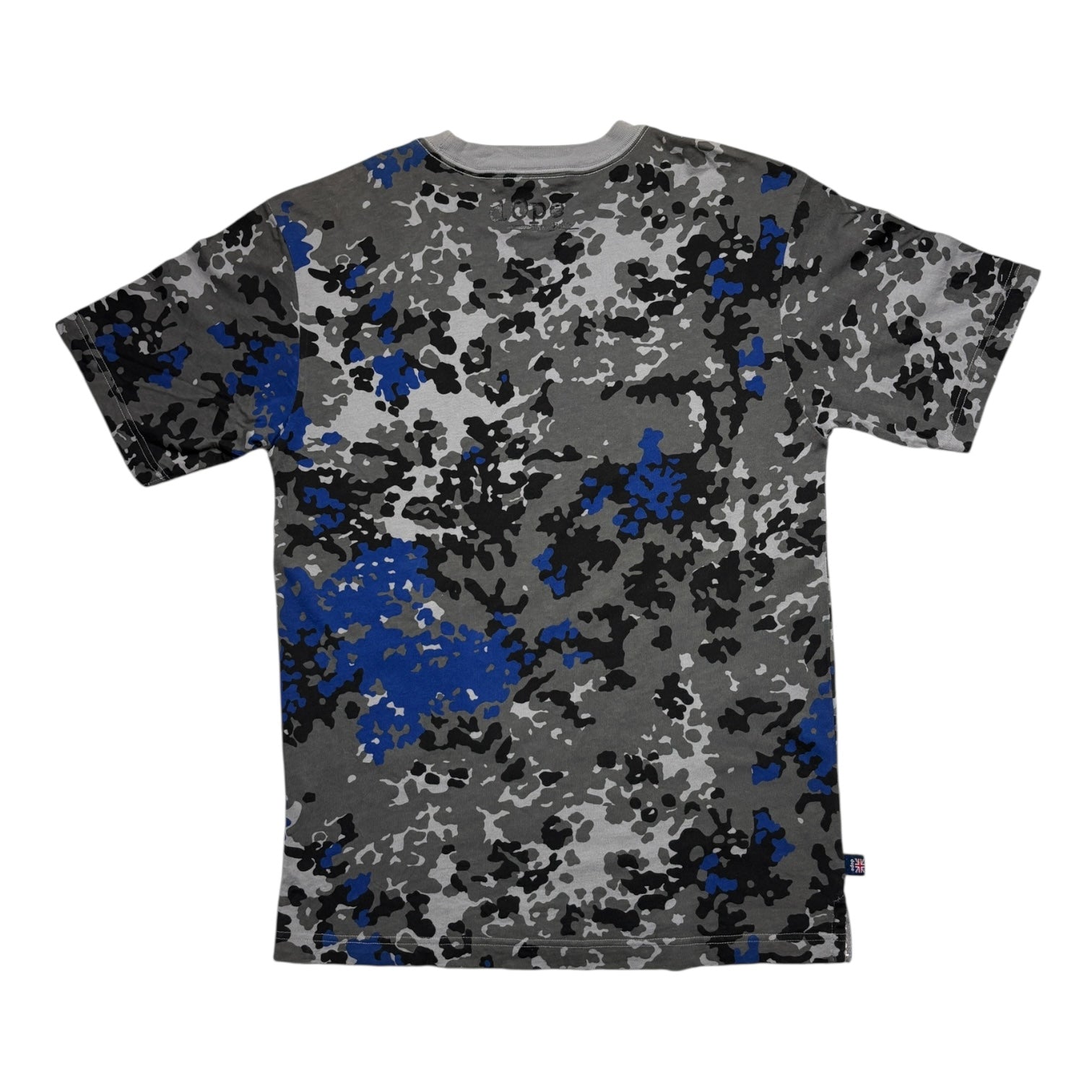90s Dope UK digital camo Tee grey
