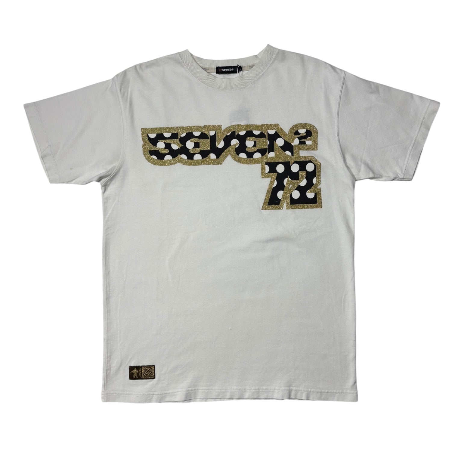 00s seven 2 lame Gold TEE