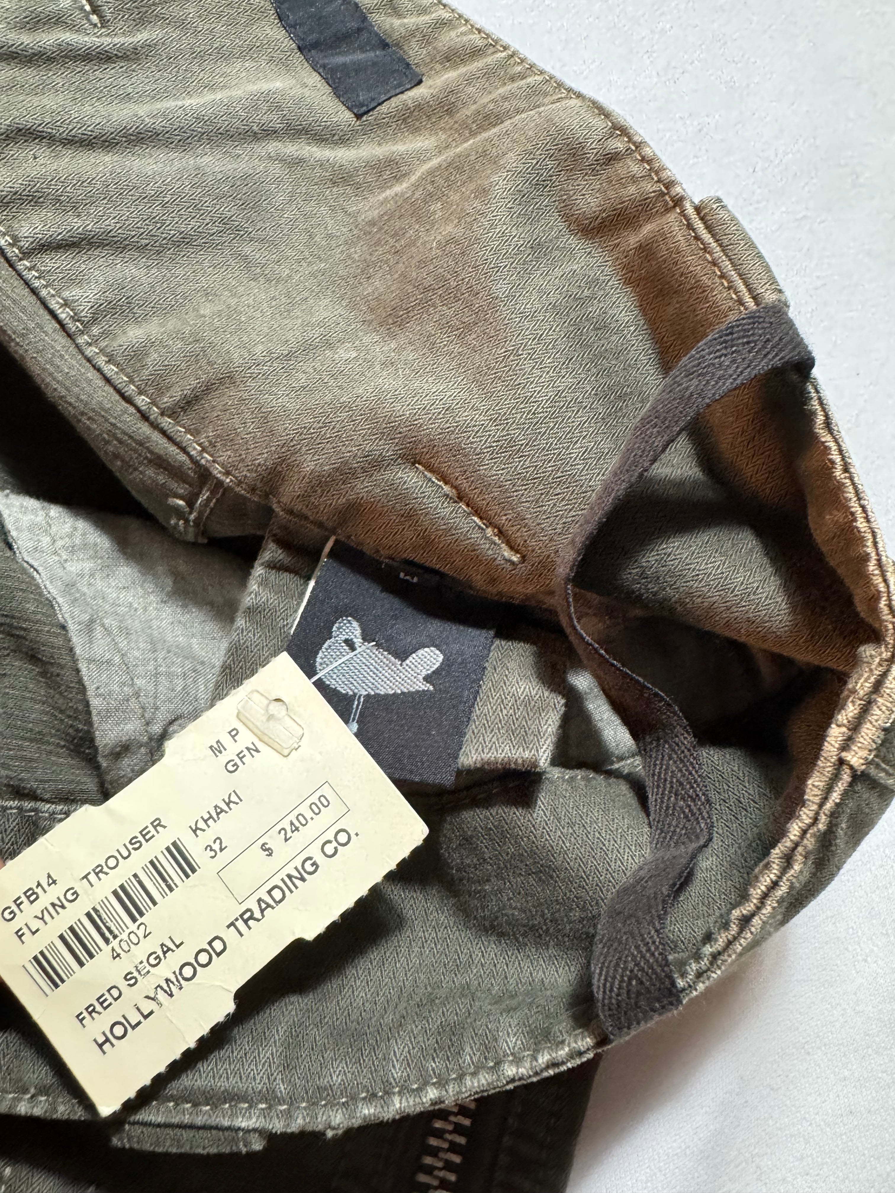 GRIFFIN Cargo Parachute Pants Khaki