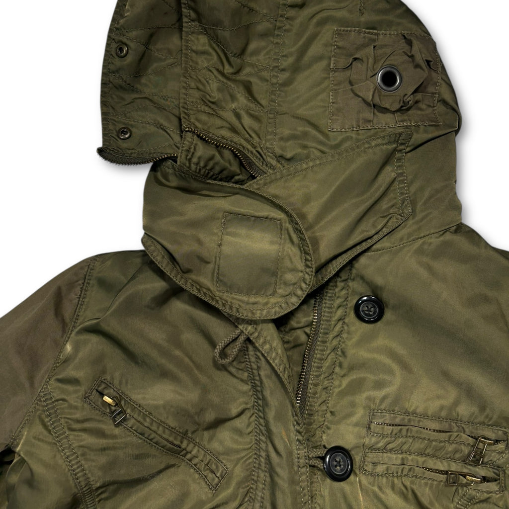 00s Avirex Gimmick Hooded Coat