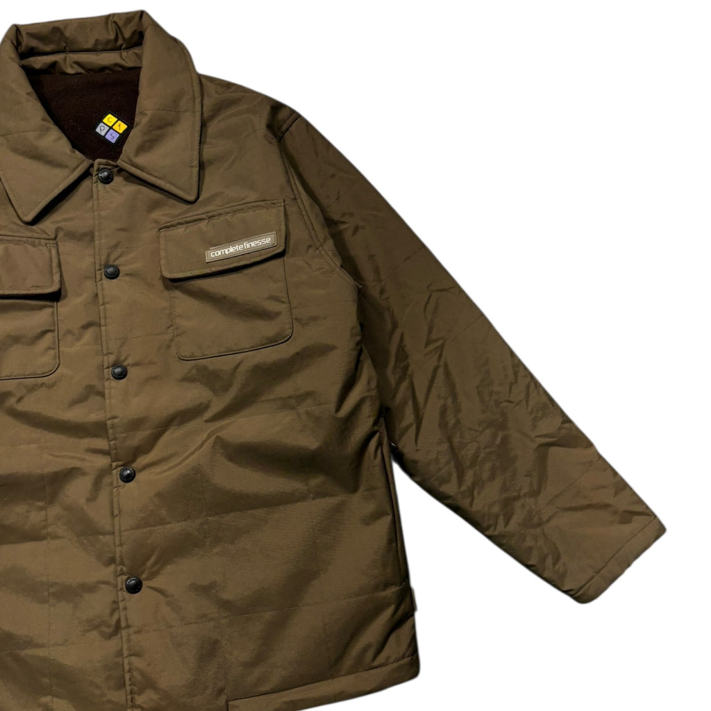 Complete Finess Brown Puffer Jacket