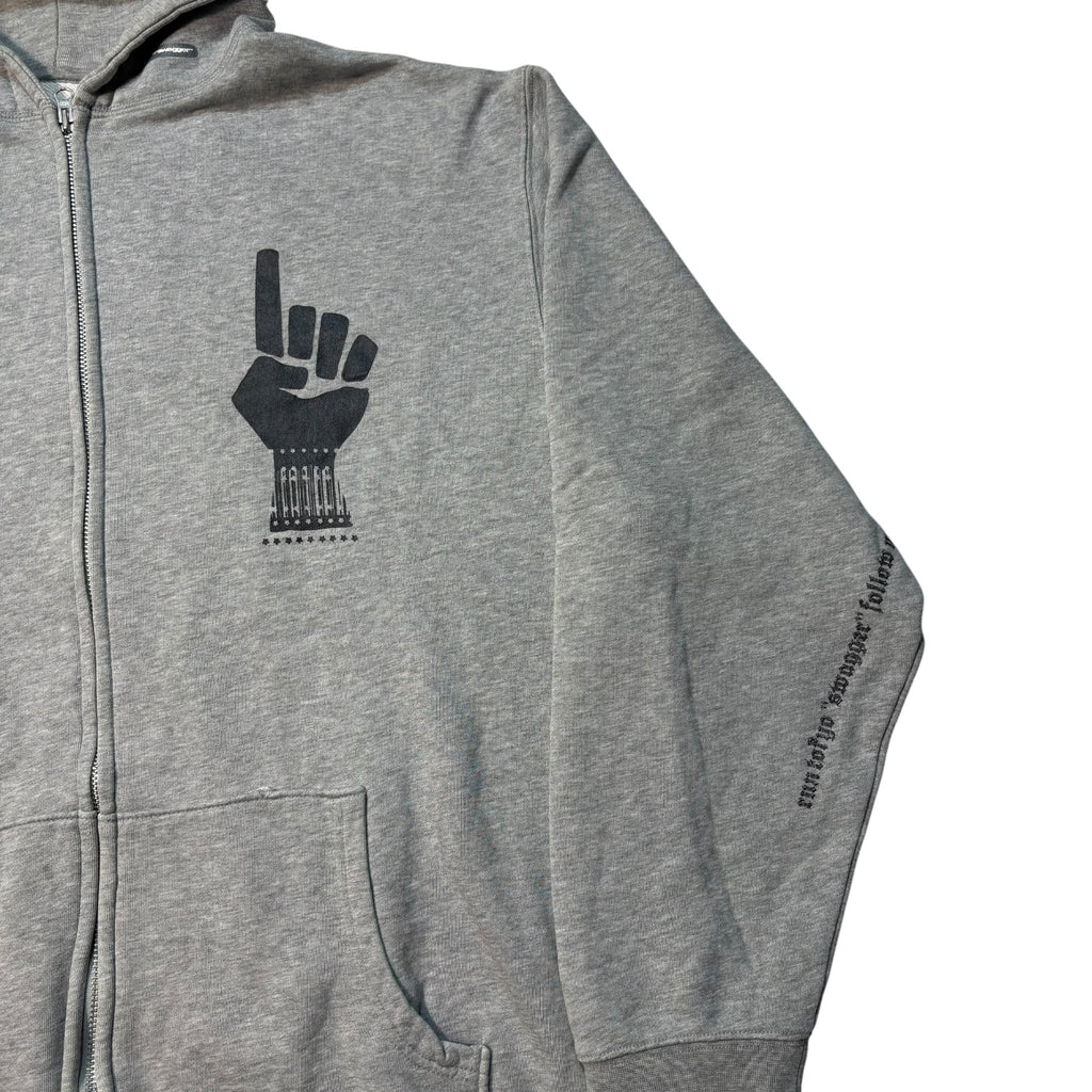 00s Swagger Heavy Hoodie Grey