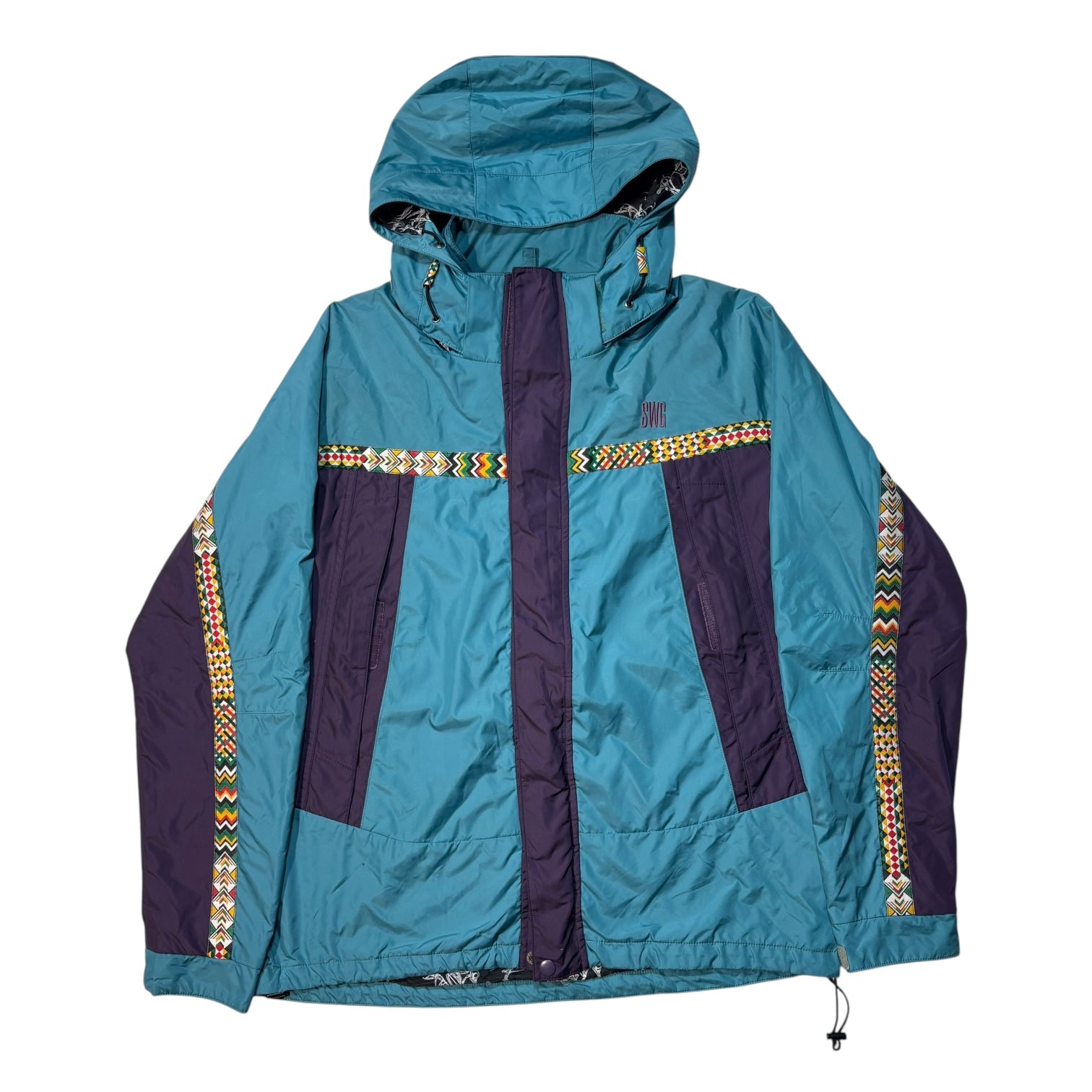 00s Swagger Nylon Beach Tech Jacket