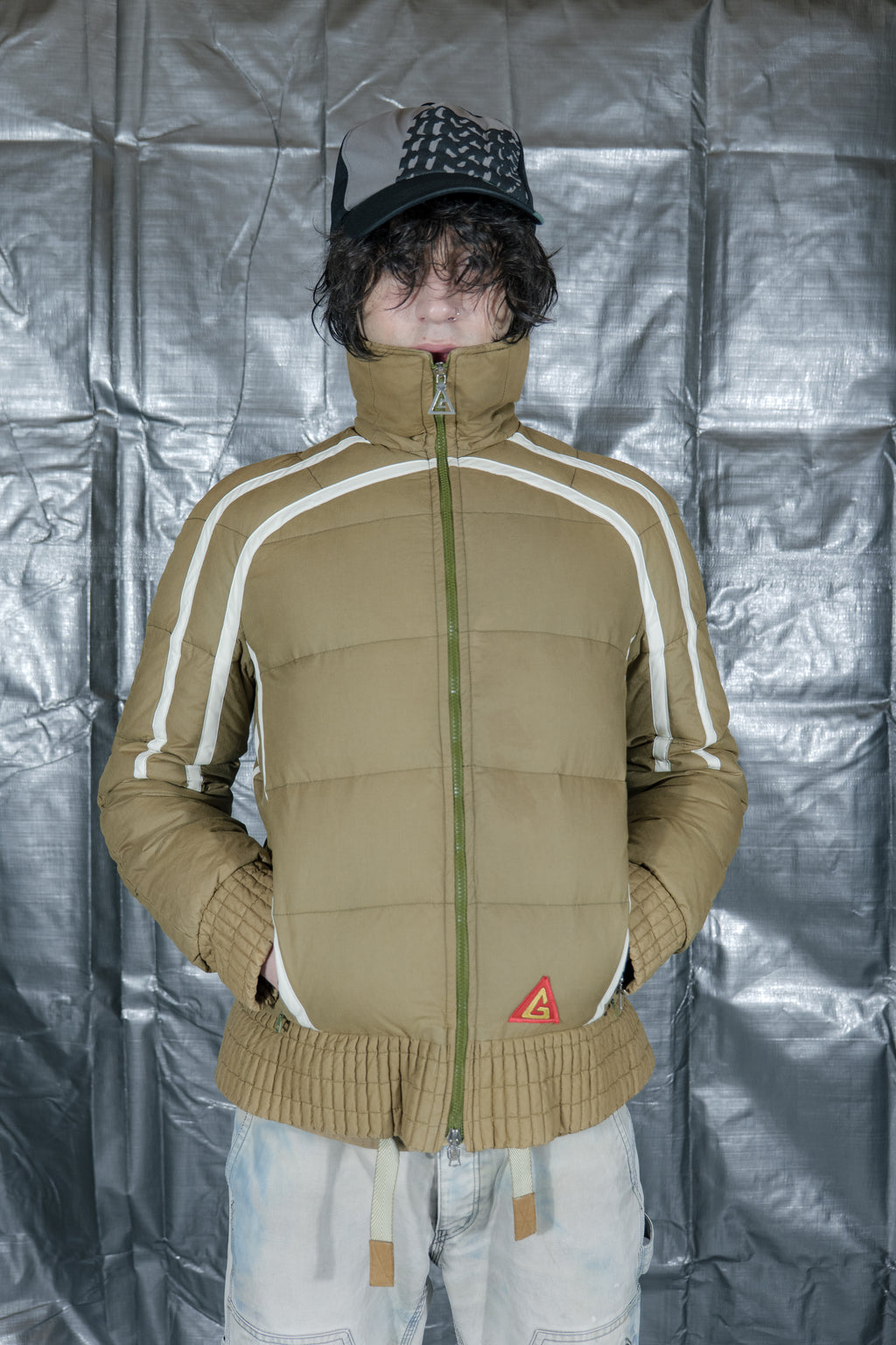 90s Rogger Egger Down Puffer Jacket
