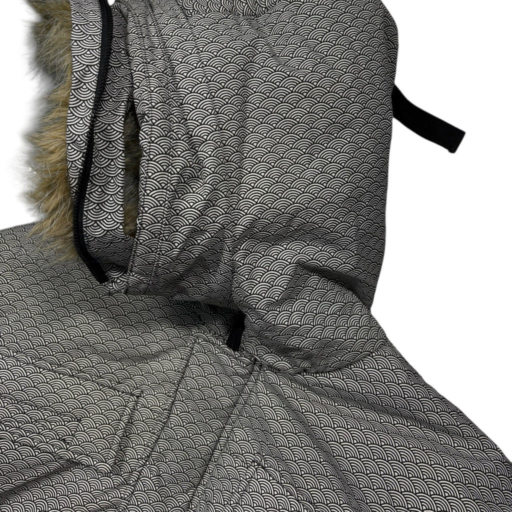 Pelle Pelle Big Bown Hooded Bomber