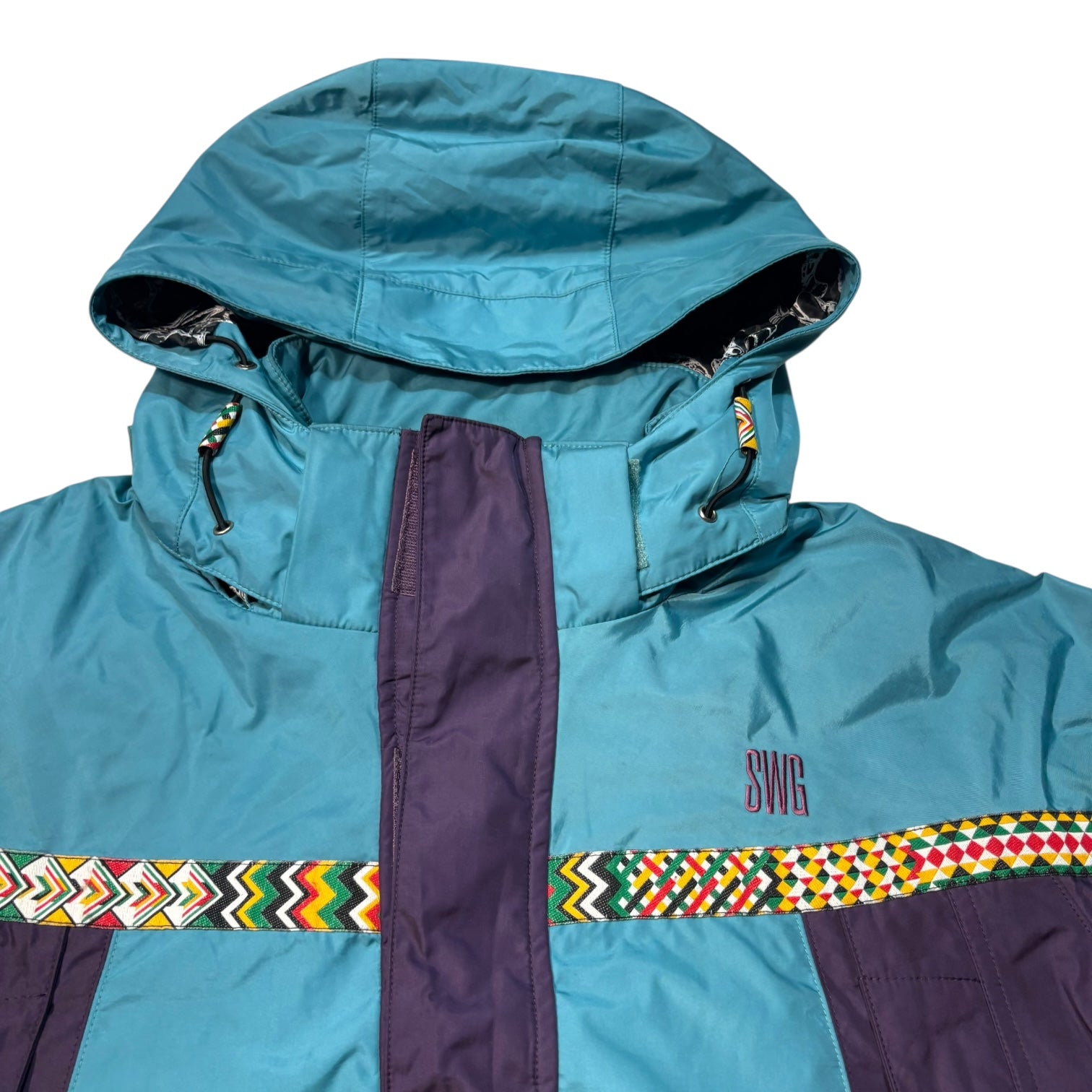00s Swagger Nylon Beach Tech Jacket
