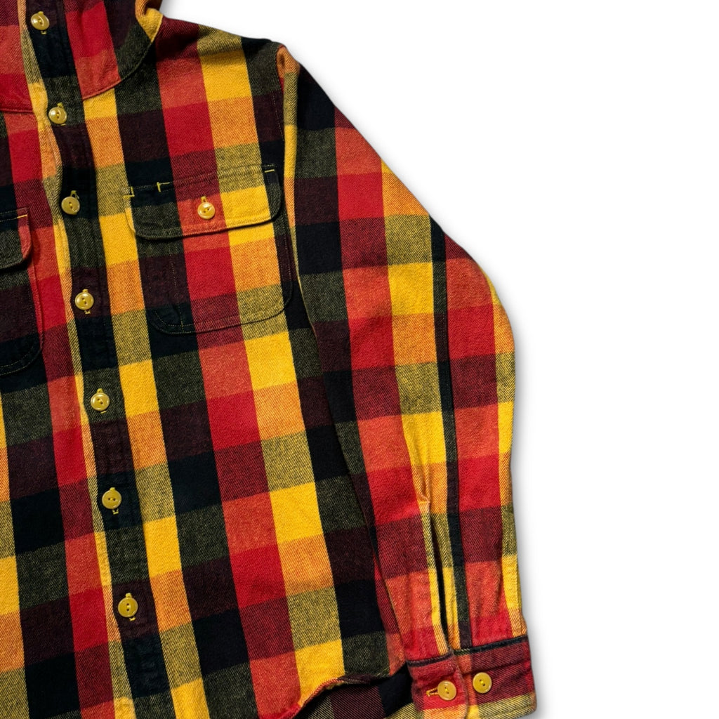 00s Bape Full Button Plaid Shirts