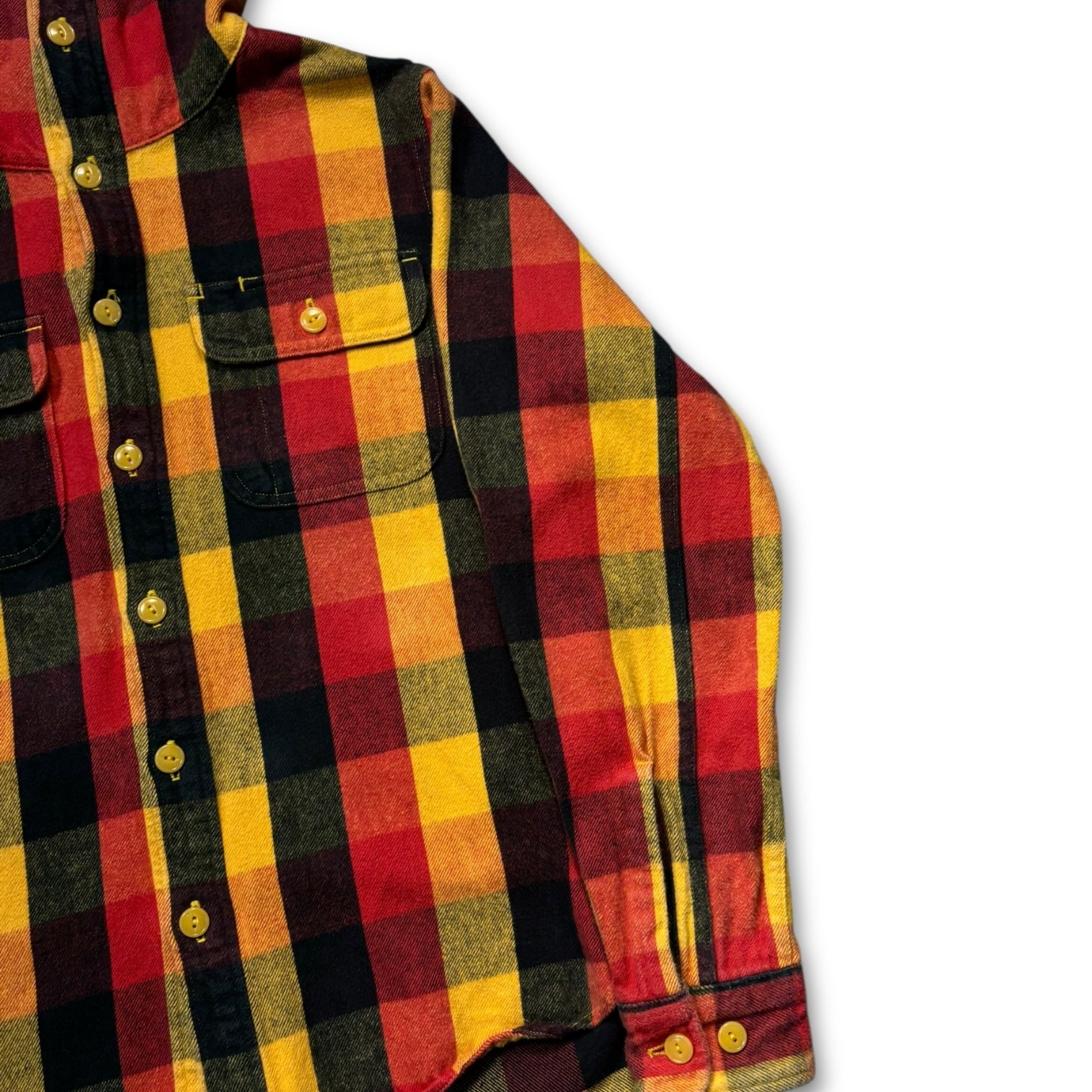 00s Bape Full Button Plaid Shirts
