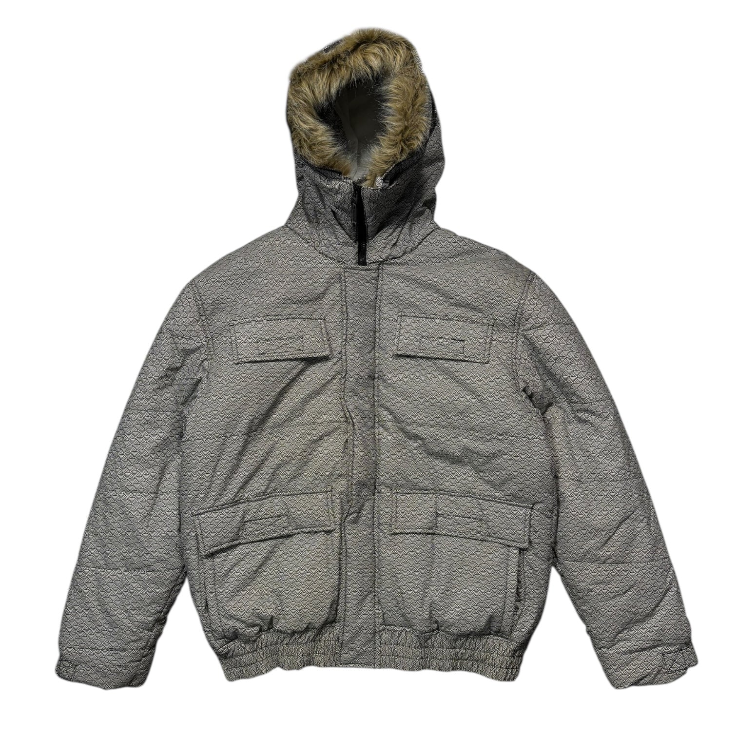 Pelle Pelle Big Bown Hooded Bomber