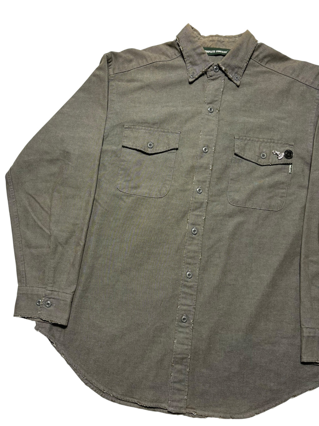 00s Coplete Finess Damaged Shirts Khaki