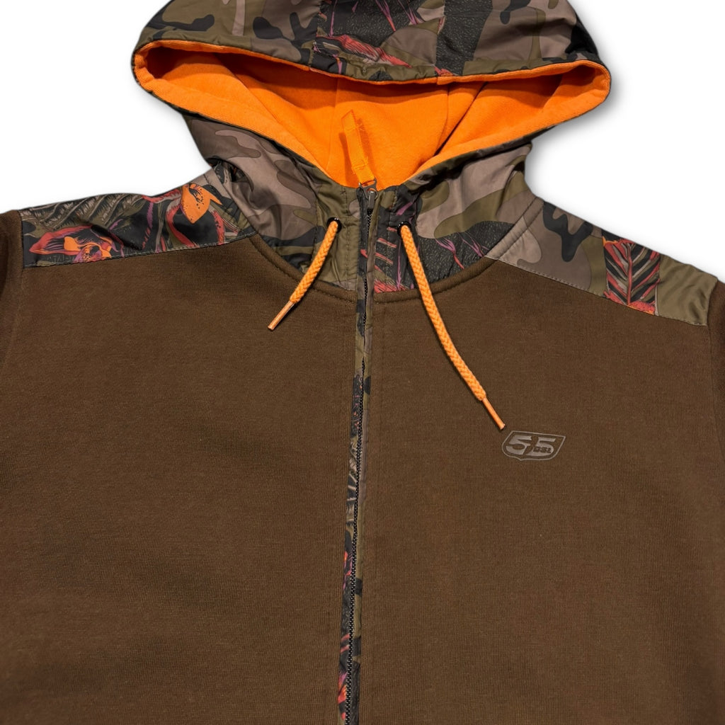 55DSL DIesel Hybrid Nylon Zip Hoodie