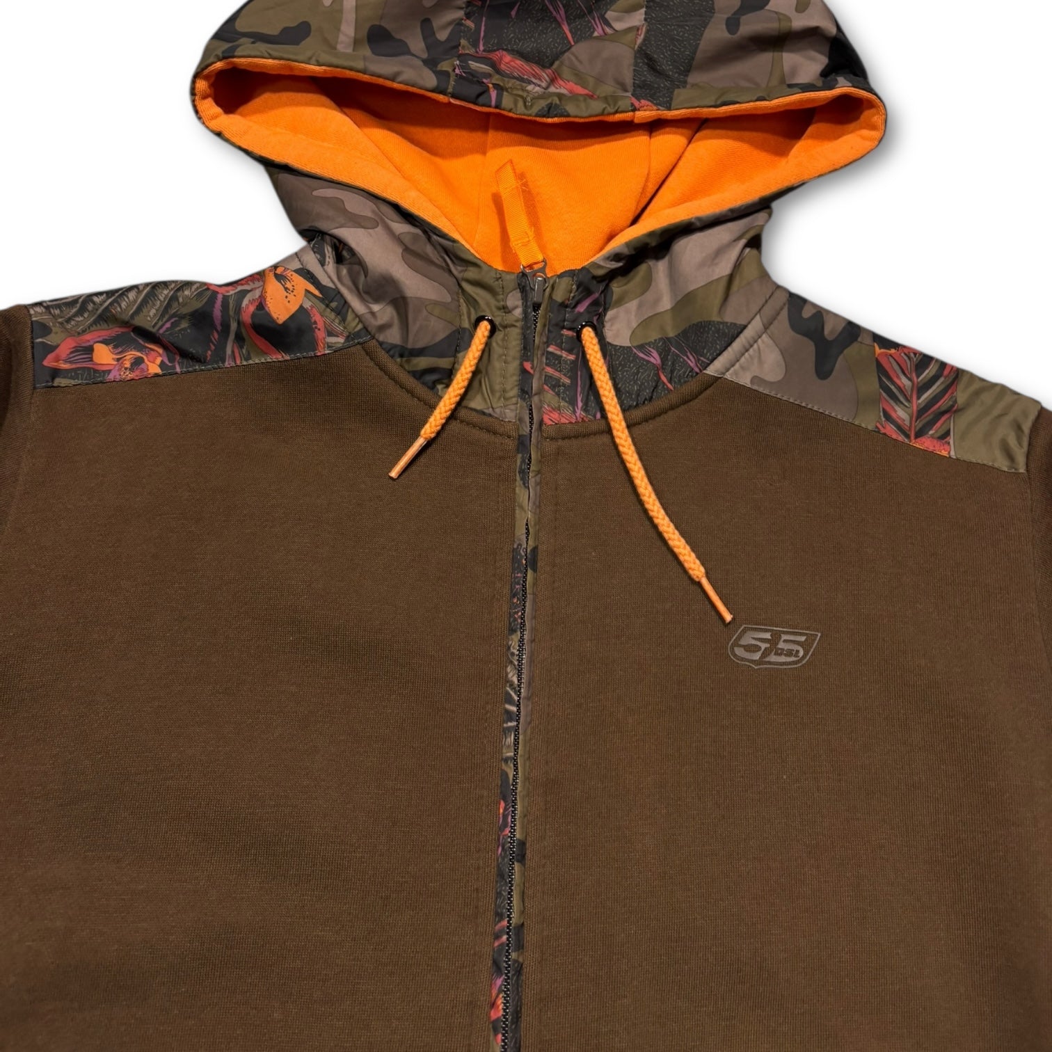 55DSL DIesel Hybrid Nylon Zip Hoodie