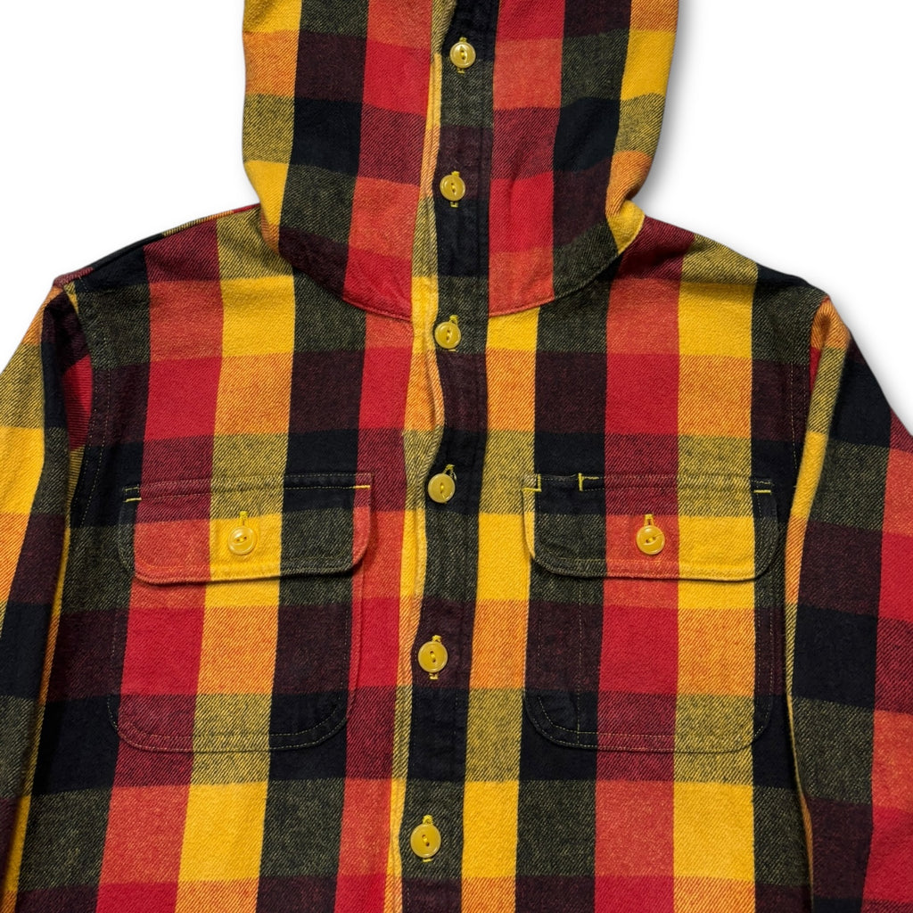 00s Bape Full Button Plaid Shirts